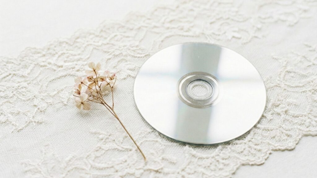 結婚式ムービーの完成DVDディスクとアスペクト比の確認