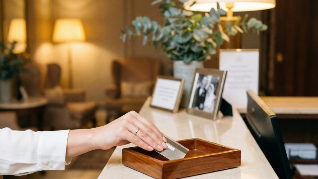 結婚式費用の申込金をクレジットカードでスプリット決済する手元